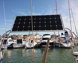 chargeur solaire bateau