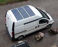 panneau solaire camion