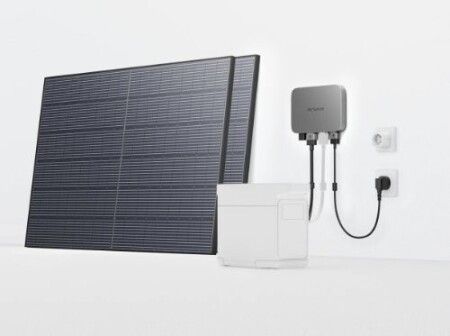 Ecoflow - Pack micro-onduleur PowerStream + 2x 400W Rigide Ecoflow
