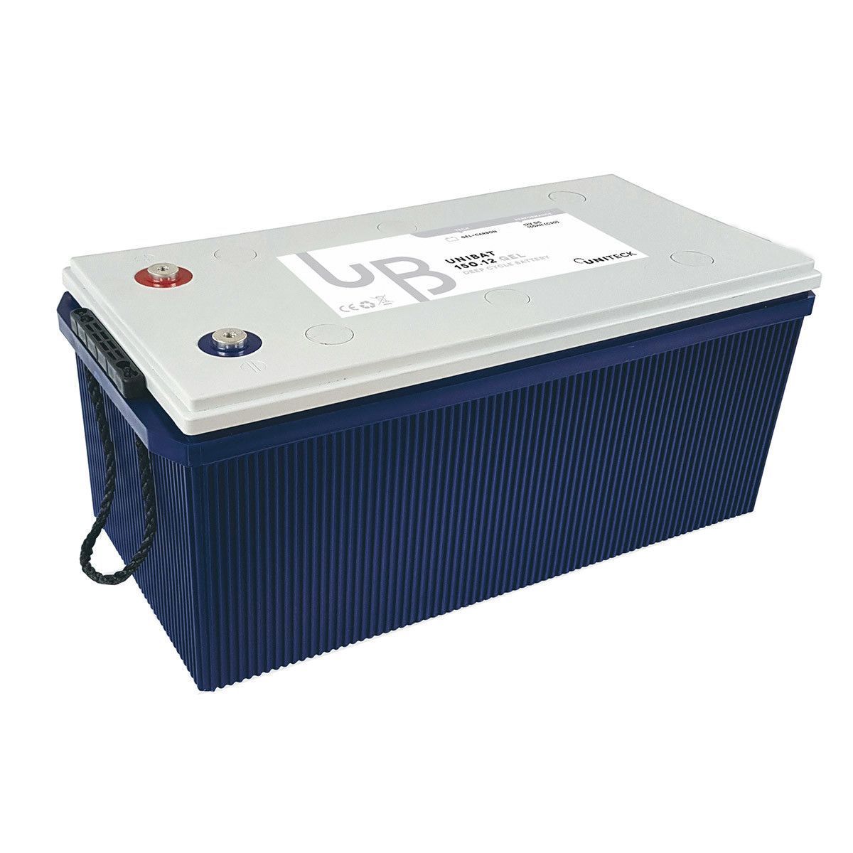 Batterie solaire 150Ah GEL Plomb/Carbone 12V Uniteck