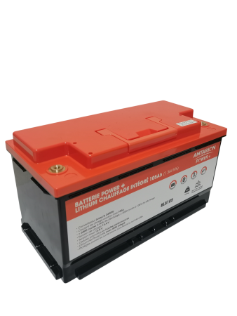 Batterie Lithium 12,8V 105Ah ANTARION POWER+ chauffante
