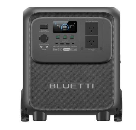Bluetti elite 320 face