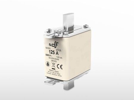 DFELECTRIC - Fusible HPC &agrave; couteaux T00 gG 125A