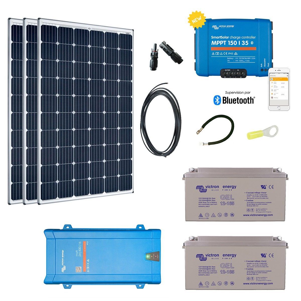 panneau solaire 900w