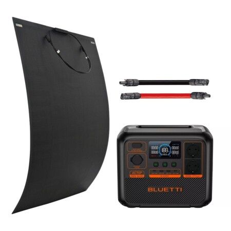 Kit Bluetti - AC70P - Panneau flexible 255W - Kit
