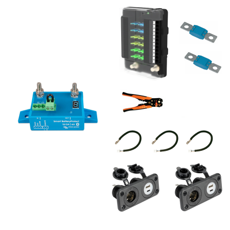 Composition Kit distribution 12V - 65A