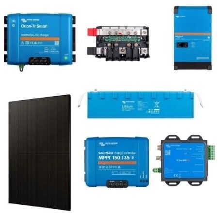 Kit solaire Camion DMEGC / Victron 8 x 500W (4000W)