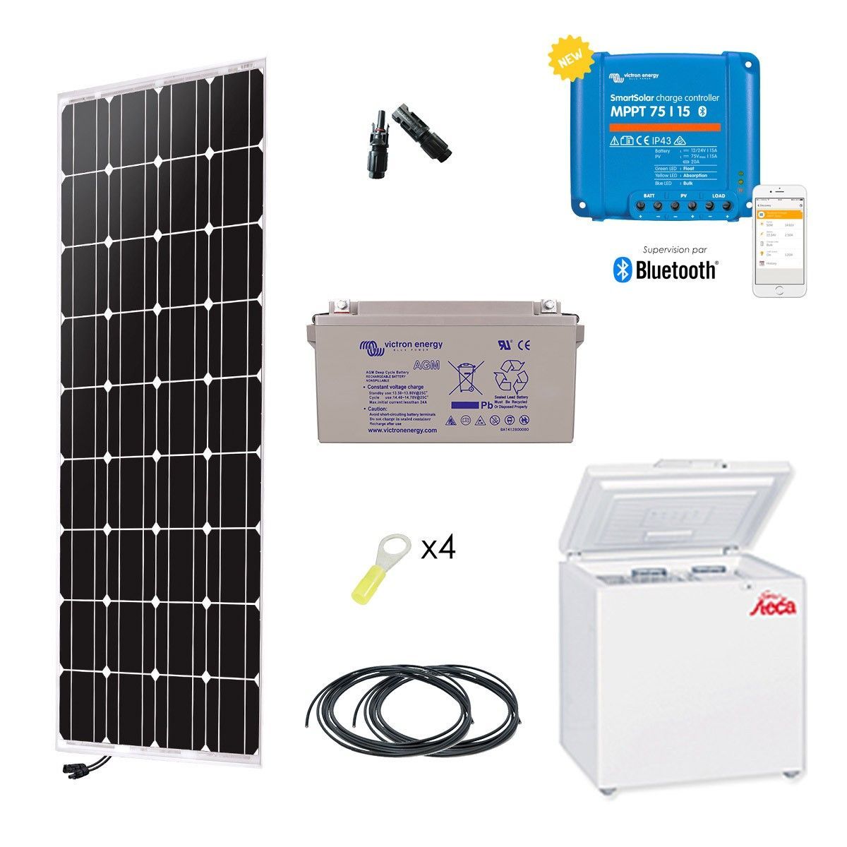 batterie solaire pour frigo