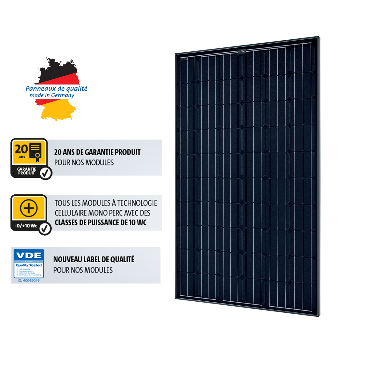 panneau solaire qualite