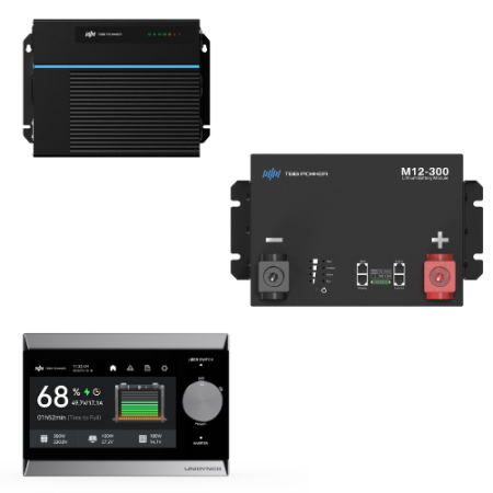 TBB - Kit PG3.0L 3000W + Batterie Lithium 12,8V 300Ah