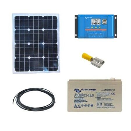 Visuel - Kit solaire hors réseau autonome 30W 12V