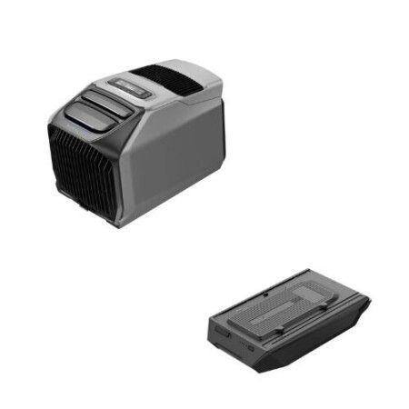 Kit climatiseur mobile r&eacute;versible Ecoflow Wave 3 + extension 1024Wh